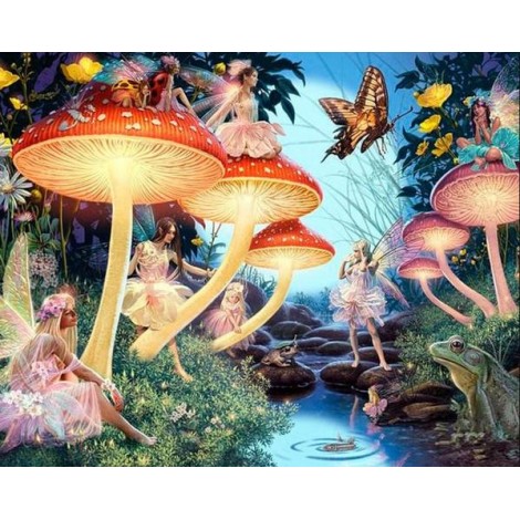 Little Fairies & Mushroom Houses