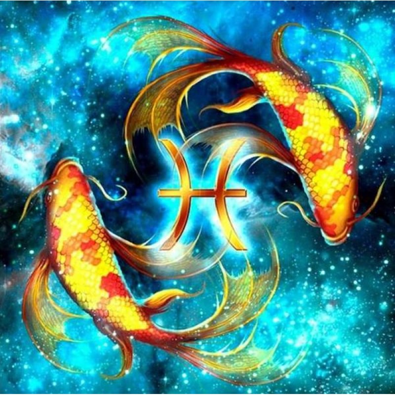 Zodiac Pisces - Diam...