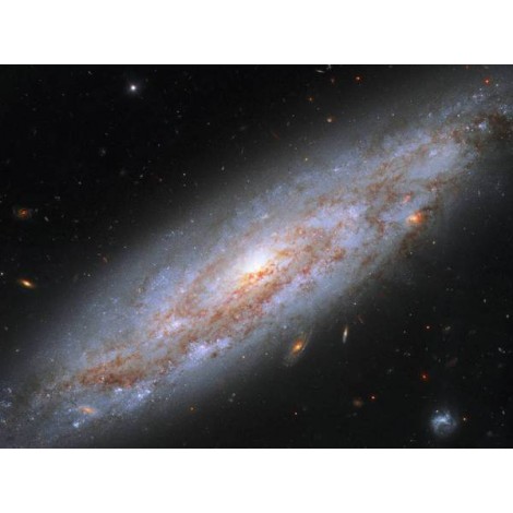 Galaxy Full of Cosmic Lighthouses