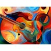Beautiful Guitar - Paint by Diamonds
