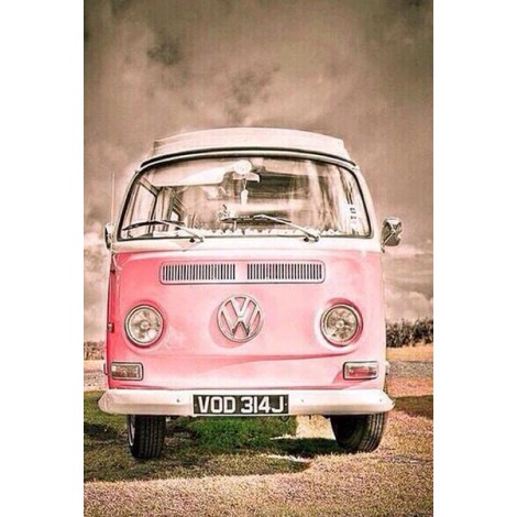 Pink Ride | Full Drill Diamond-Painting-Kits