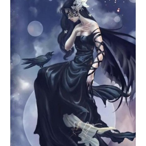 Dark Fairy - Diamond Painting Kit