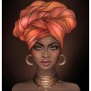 African Woman with Head Wrap