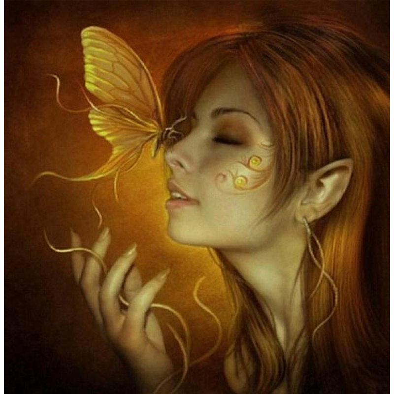 Butterfly Girl - Pai...