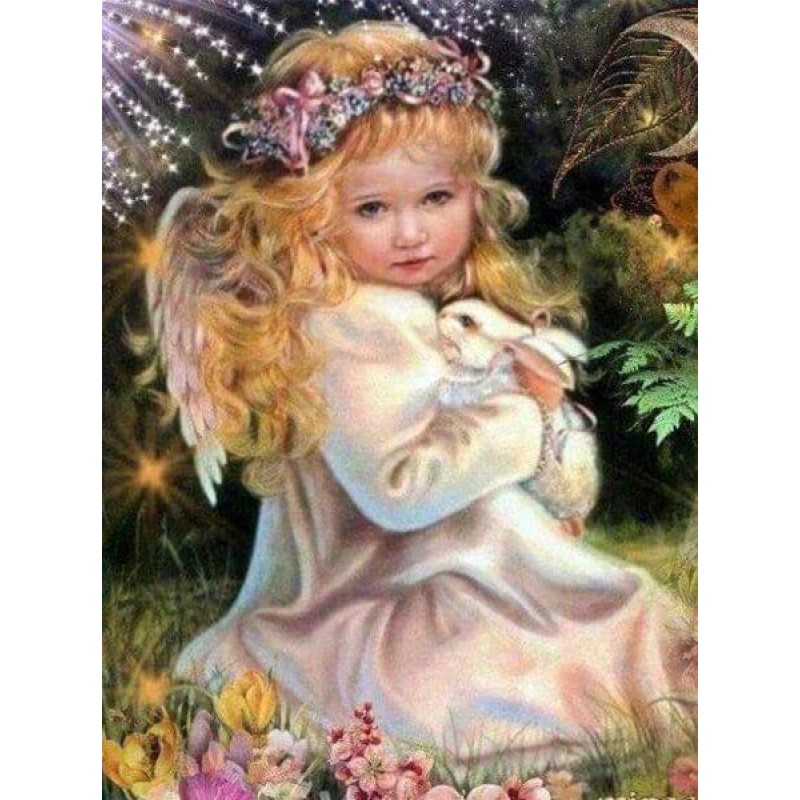 Little Angel Girl wi...