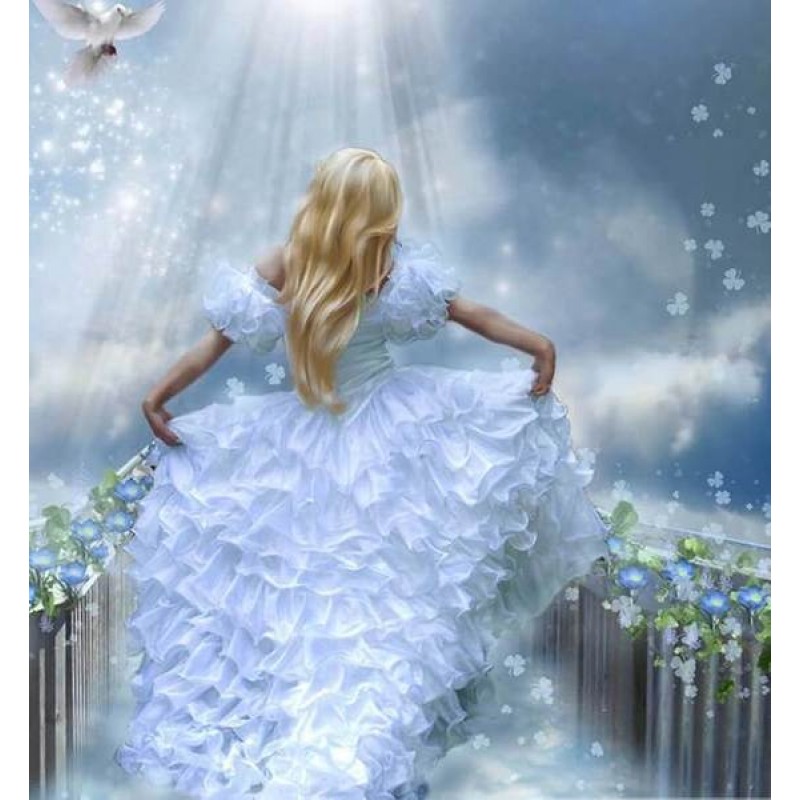 Girl Running in Gorg...