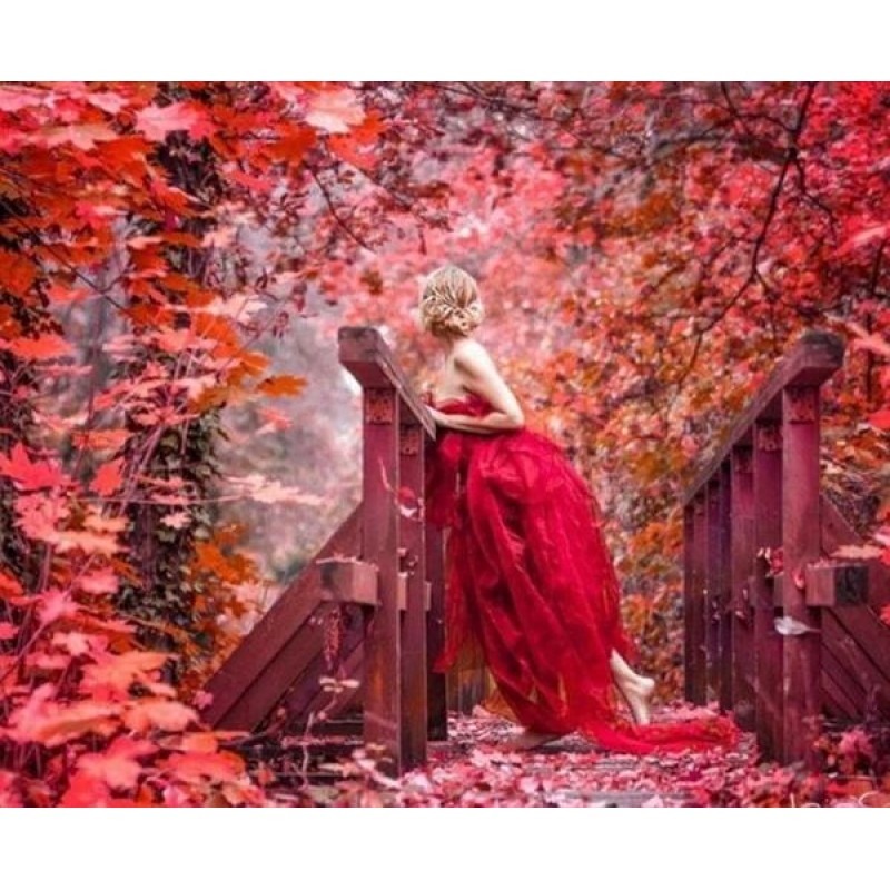 Lady Standing on the...