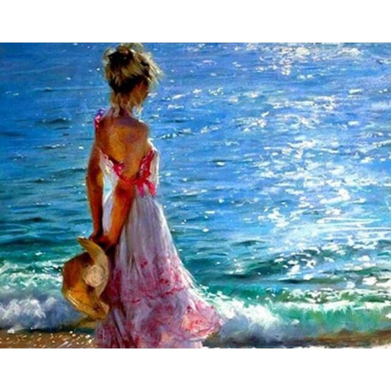 Girl Looking the Sea