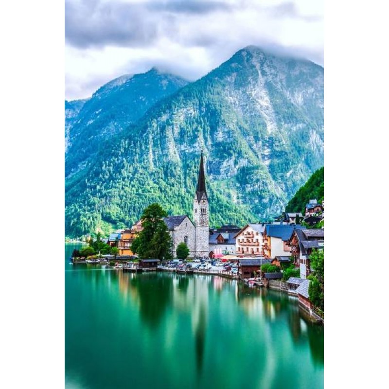 Mountains, River &am...