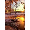 Winter Sunrise - Diamond Painting Kit
