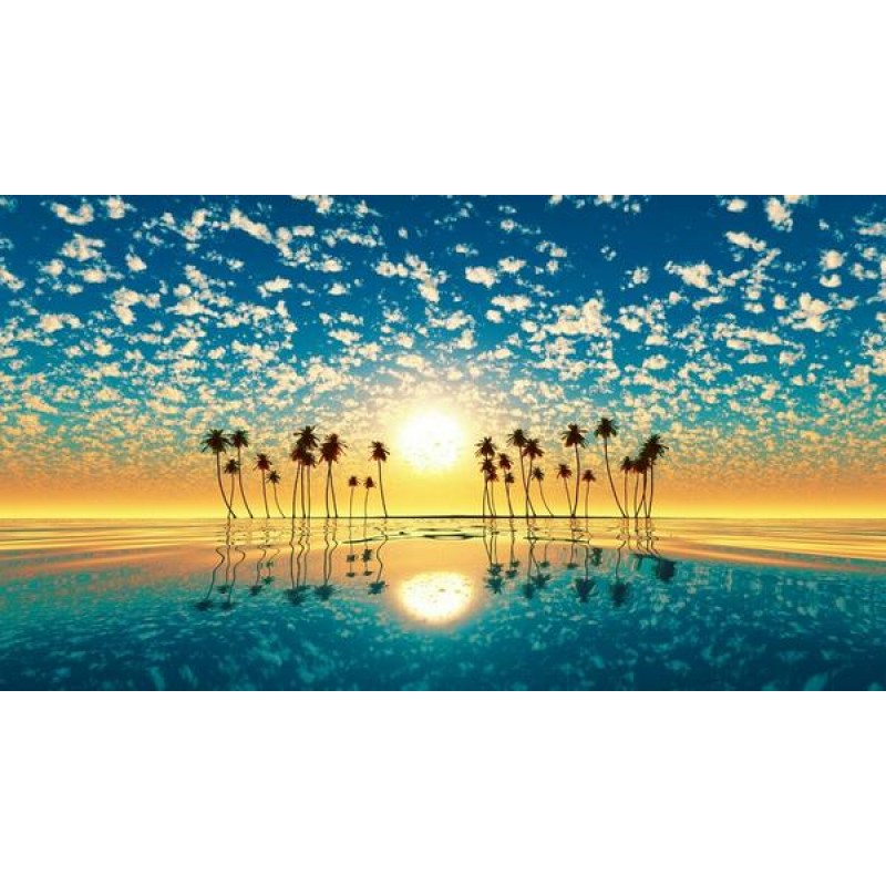 Orange Sunset Clouds...