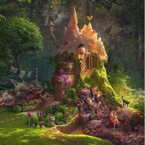 Forest Castle - Paint with Diamonds