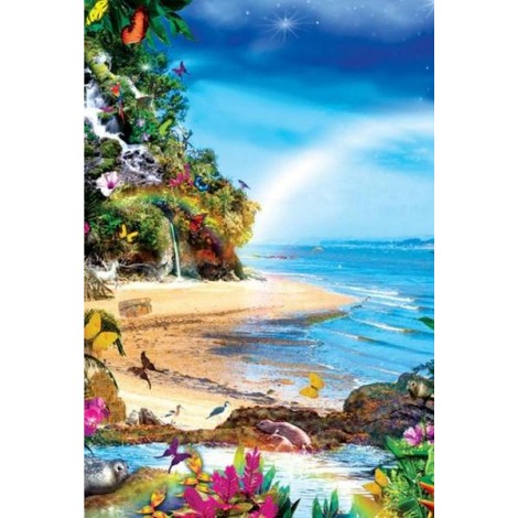 Fantasy Beach - Diamond Painting Kit