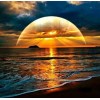 Beauty of Setting Sun Diamond Painting