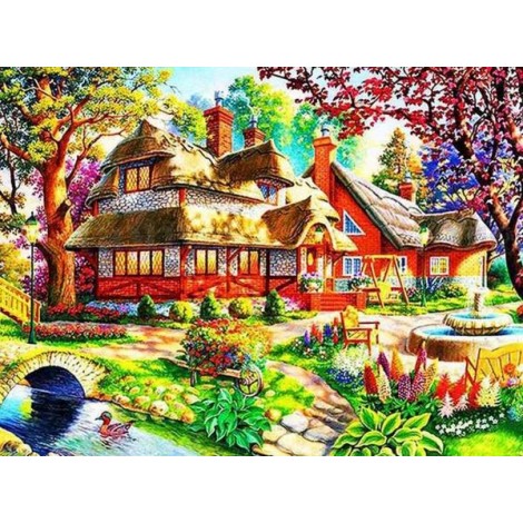 The Dream Home - Diamond Painting Kit