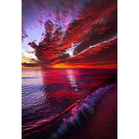 Lake Michigan Sunset - Paint by Diamonds
