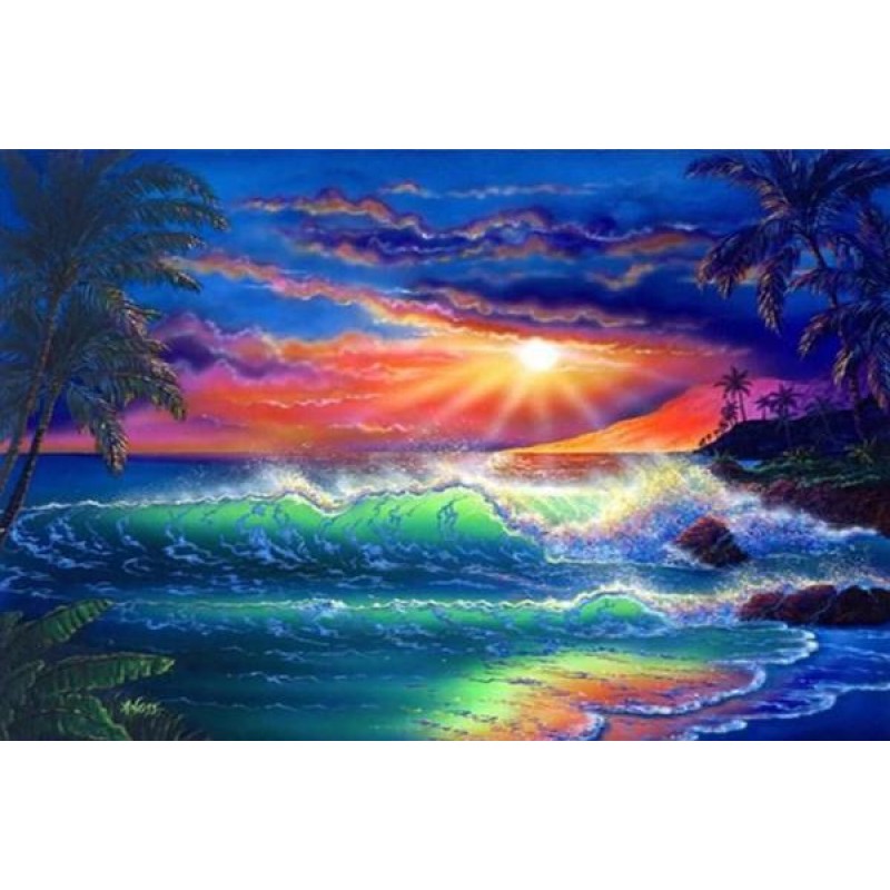 Island Paradise - Paint w...