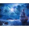 Sailing Ship at Night