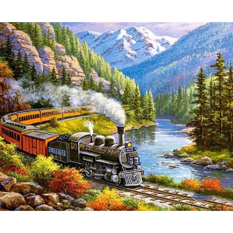 Moving Train - Paint...