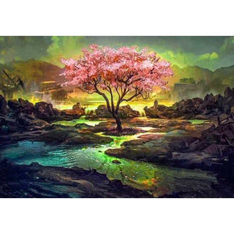 Beauty Blossoms - Paint by Diamonds