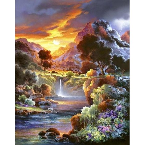 Morning Sun - Paint with Diamonds