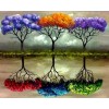Colorful Trees Diamond Painting Kit