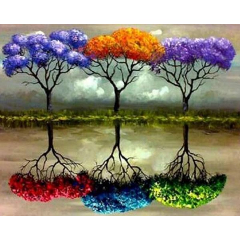 Colorful Trees Diamo...