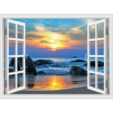 Sunset View from Window