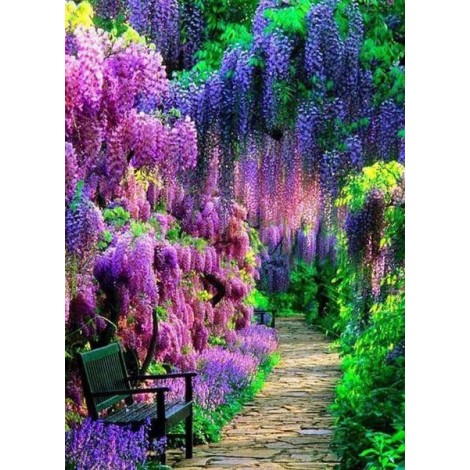 Green & Purple Forest