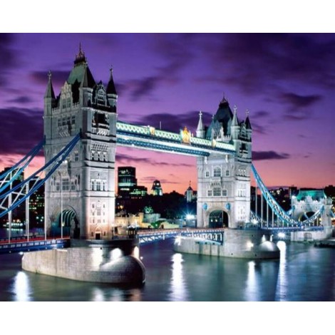 London Tower Bridge Diamond Painting kit