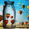 Hot Air Balloons Diamond Painting