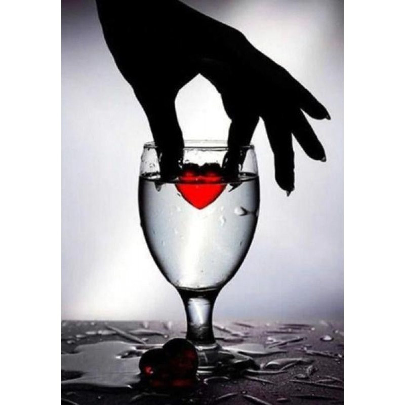 Love Heart in Water ...