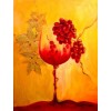 Wine Glass & Red Grapes DIY Diamond Painting