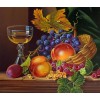 Wine Glass & Fruits Still Life Diamond Painting