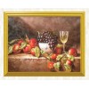 Fruits on Table with Wine Glass DIY Diamond Painting