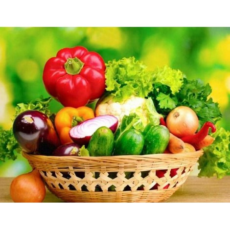 Vegetables Basket Painting Kit