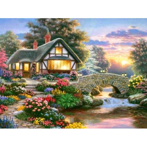 Stunning Dream Place - Paint by Diamonds
