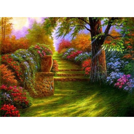 Amazing Garden Sunshine - paint with Diamonds