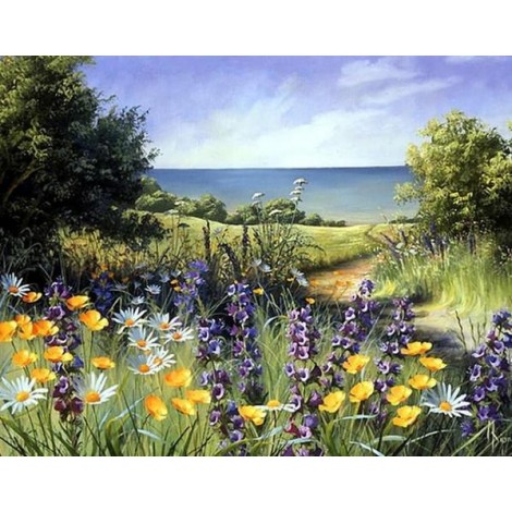 Flower Meadows Diamond Painting Kit