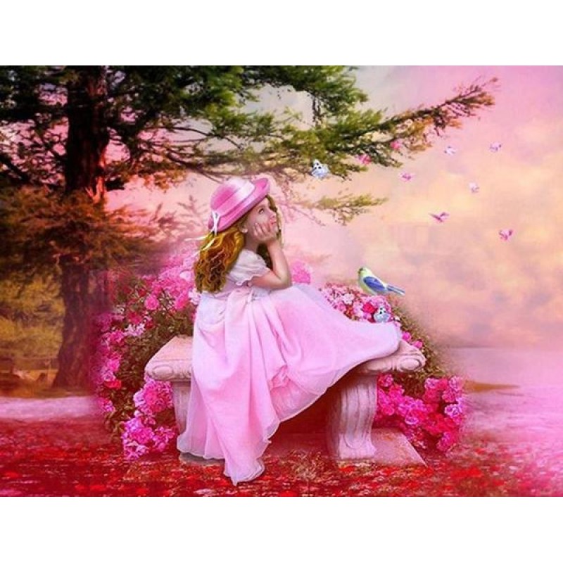 Little Girl in Pink ...