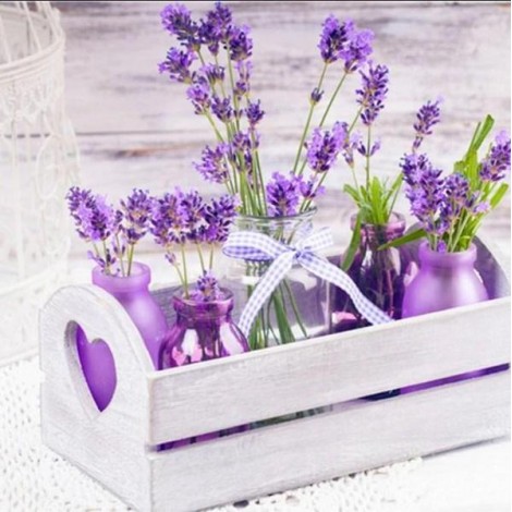 Fresh Lavenders - Paint by Diamonds