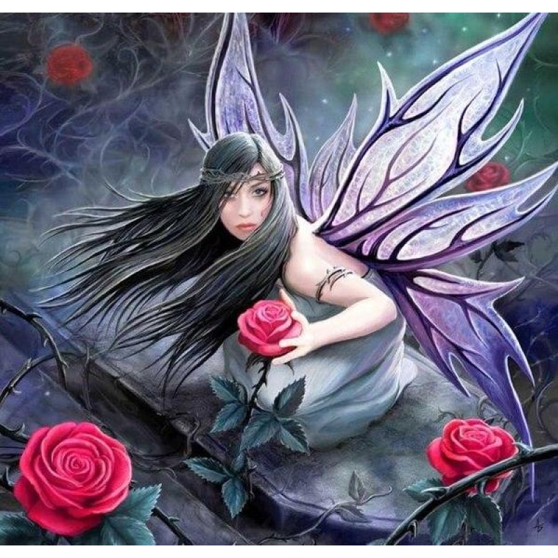 Fairy Picking up Ros...