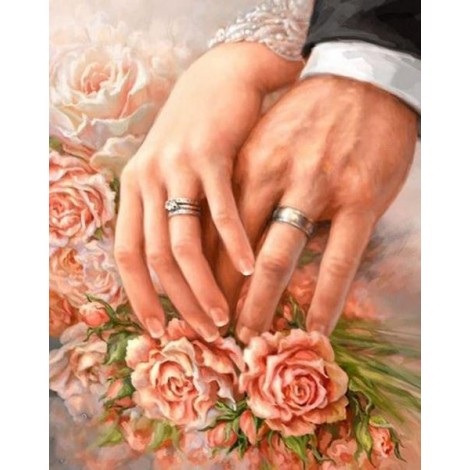 Couple Picking Roses