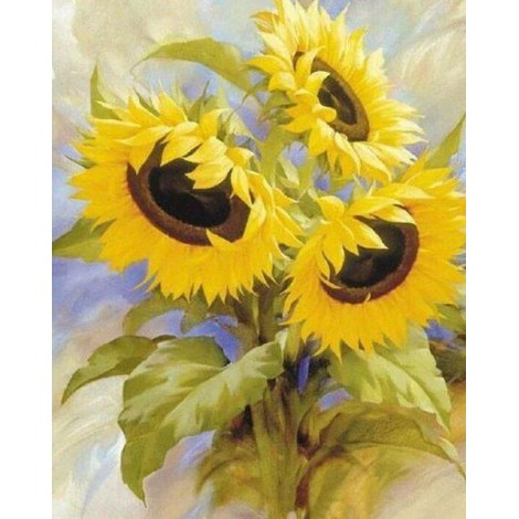 Fresh Sunflowers Painting Kit