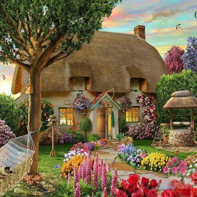 Dream Cottage Painti...