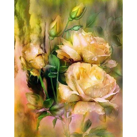 Yellow Roses Diamond Painting Kit