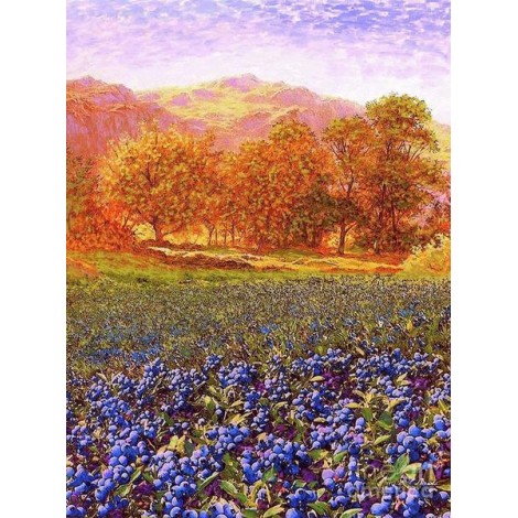 Autumn Trees Landscape DIY Diamond Painting