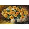 Yellow & White Flowers DIY Painting