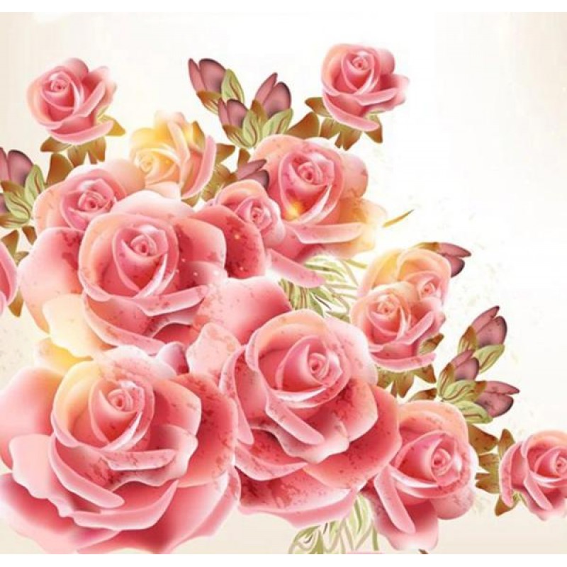 Red Roses Painting w...