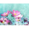 Pretty Pink Flowers DIY Painting